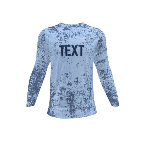 Custom Grunge Mens Long Sleeve Tee